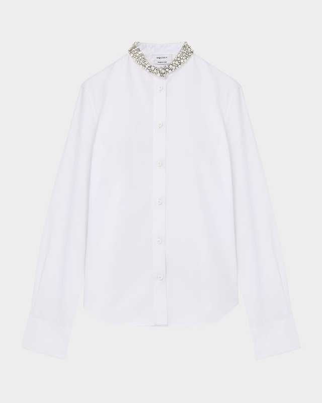 Embellished Collar Shirt